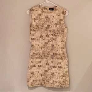 Kate Spade Yellow Geometric Dress